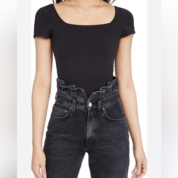 NWT Anette Shaping Thong Black Bodysuit Size Small/Medium - Picture 2 of 13